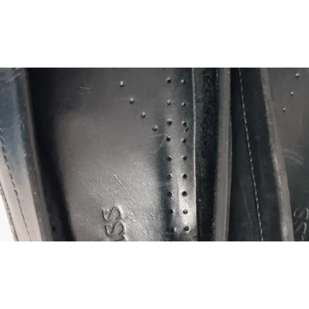 Vtg G H Bass 11 M Mens Leather Weave Tassel Kiltie Slip On Loafers Dress Shoes